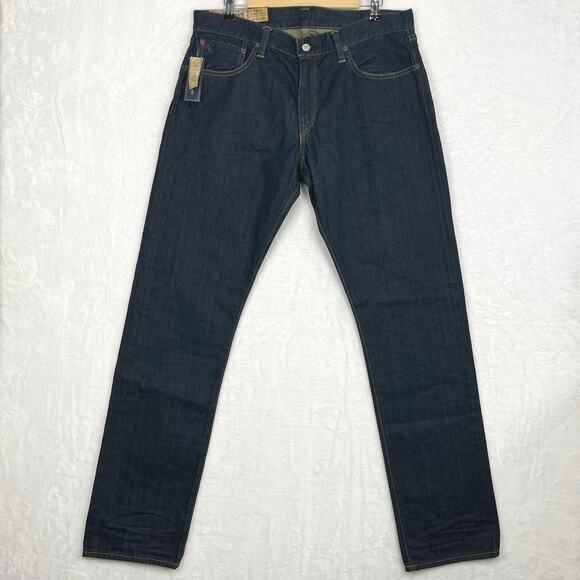 Polo by Ralph Lauren Other - Polo Ralph Lauren Hampton Straight Leg
Jeans Men’s Size 34x34 NWT Dark Wash Blue